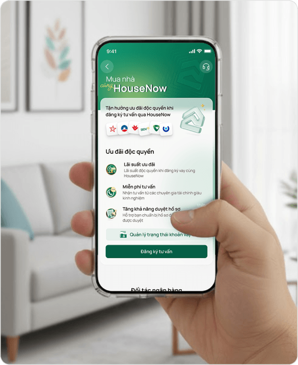 Hình ảnh Vay mua nhà cùng HouseNow