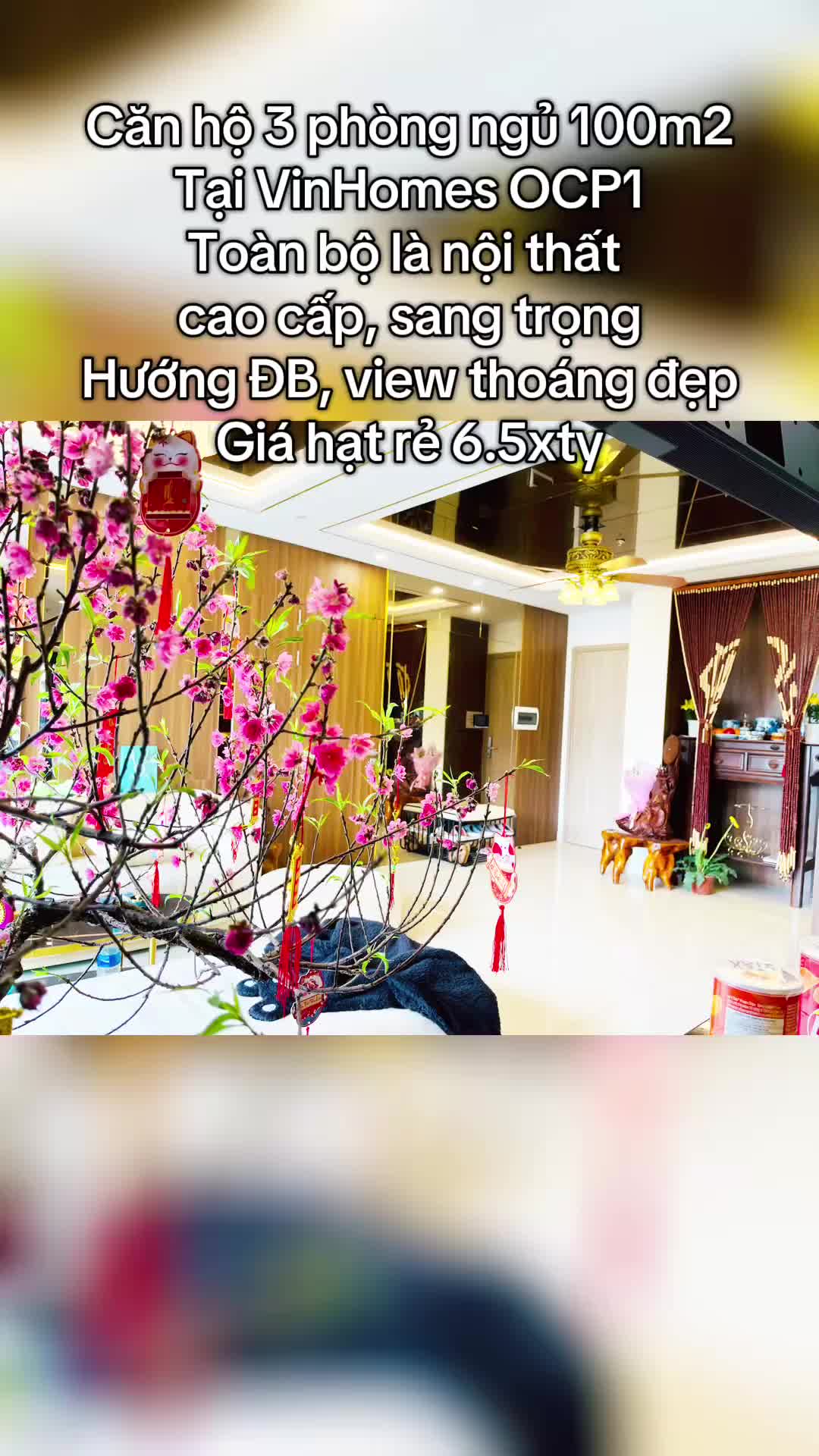 Căn 3 Ngủ rộng gần 100m2 tại Vinhome OCP1 - ảnh 2