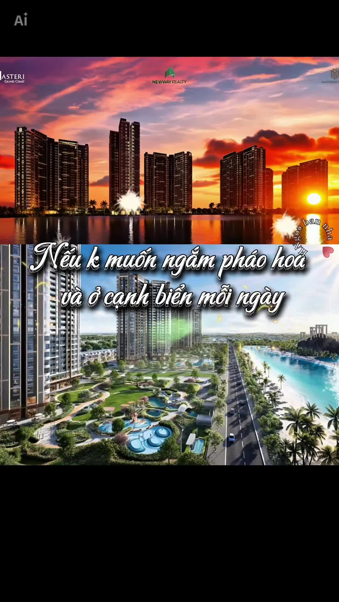 Masteri Grand Coast - 2 ngủ góc kính cong - Chỉ cần 900tr sở hữu ngay - ảnh 2