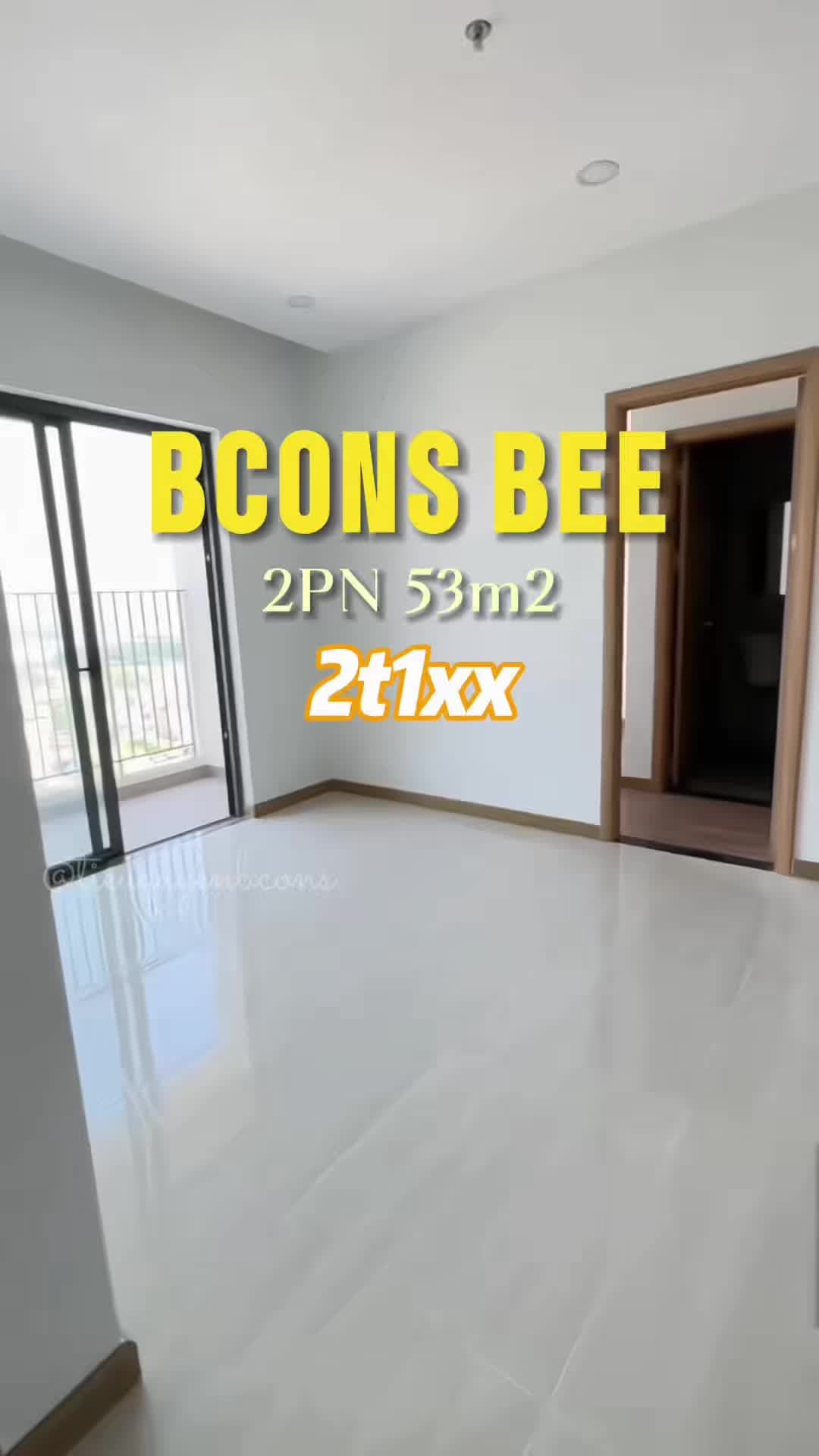 Chính chủ cần bán GẤP Bcons Bee 53m2 2PN 2WC 5tr5/tháng gần làng đại học Thủ Đức - ảnh 2