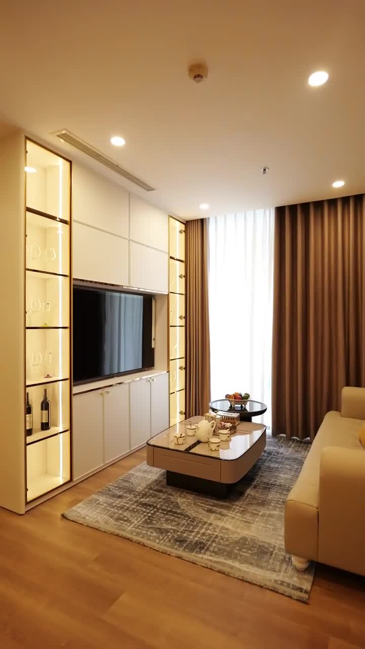 Căn hộ 2PN 80m2 mới 100% đã sửa layout tối ưu - ảnh 2